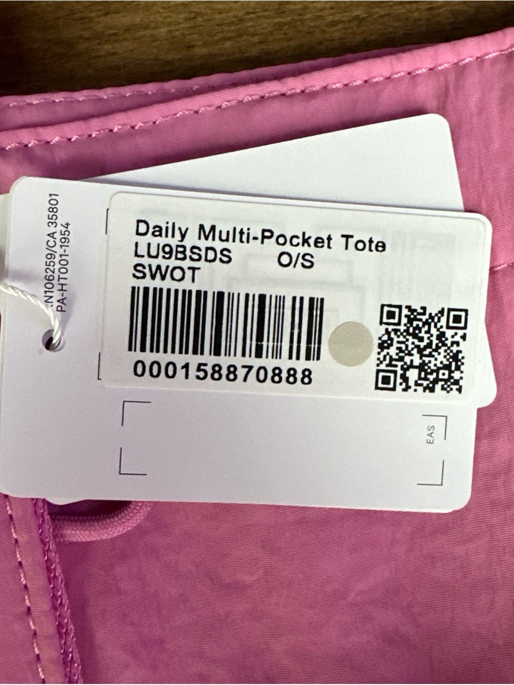 Lululemon Daily Multi-Pocket Tote Bag 20L- Sweet Sorbet - Picture 4 of 11